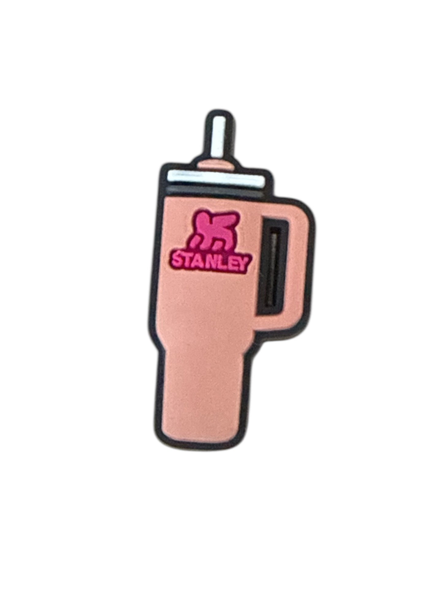 Pink Stanley Shoe Charm