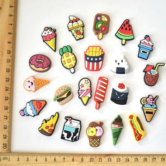 22 Savoury & Sweet Assorted Selection Shoe Charm