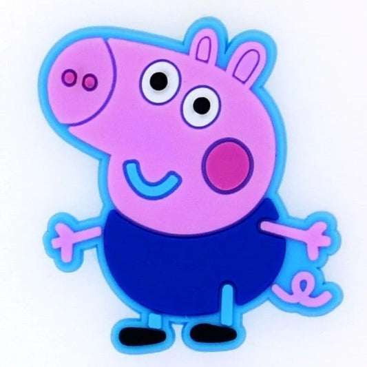 George Pig waving shoe charm BC