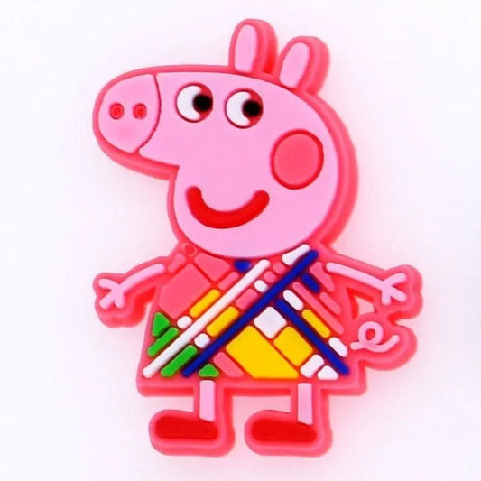 Shoe charm - Peppa stripes BC