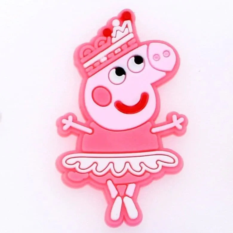 Shoe charm - Peppa dancing BC