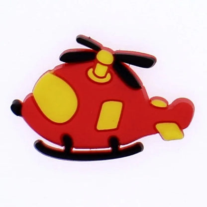 Helicopter shoe charm BC