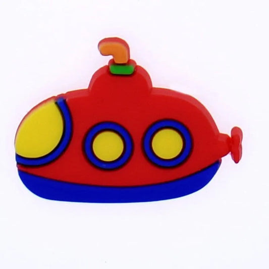 Red submarine shoe charm BC