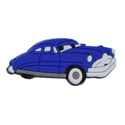 Blue chevy shoe charm BC