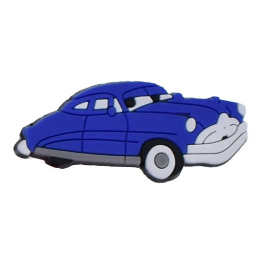 Blue chevy shoe charm BC