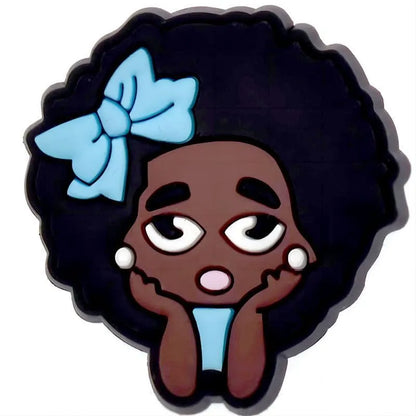 Princess baby shoe charm BC