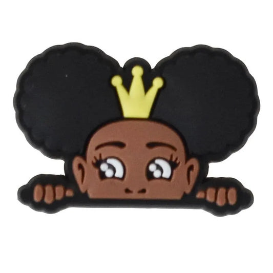 Big buns princess shoe charm BC