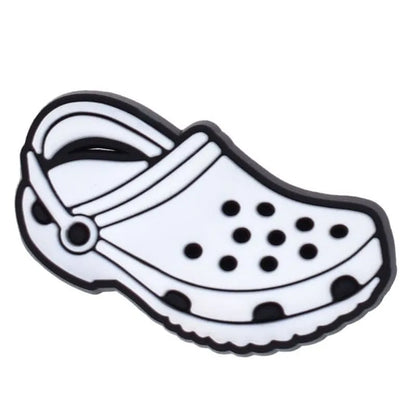 Shoe charm - Croc shoe white BC
