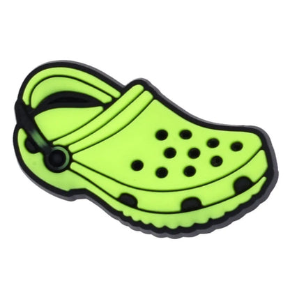 Shoe charm - Croc shoe green BC