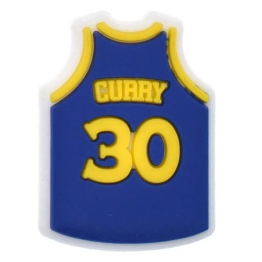 No 30 CURRY Basketball shirt shoe charm BC