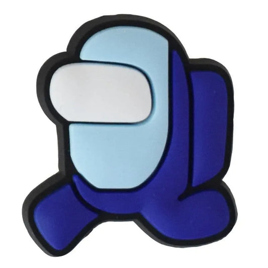 Running Crewmate Blue Among Us shoe charm BC