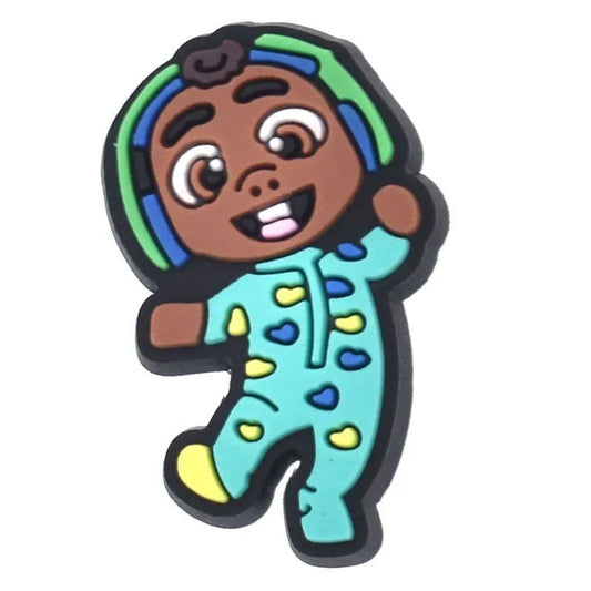 Coco Melon Cody shoe charm BC