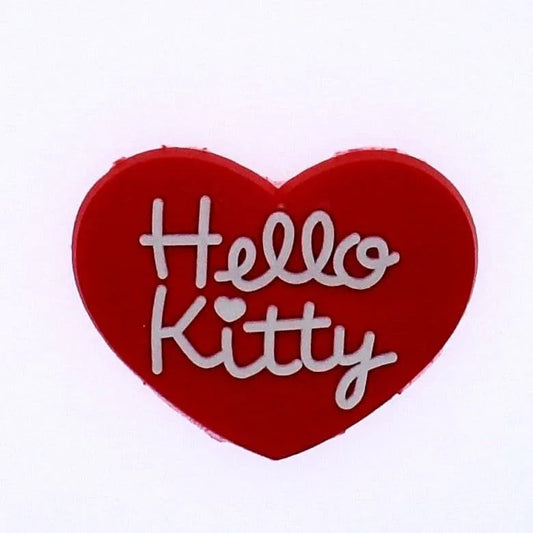Miss Kitty - Hello Kitty red heart shoe charm BC