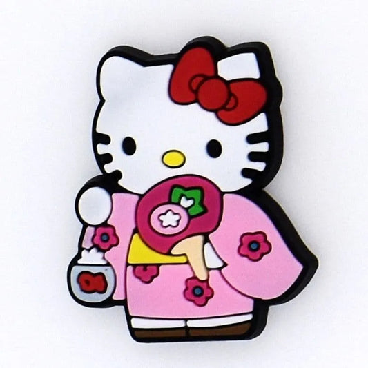 Miss Kitty - Kimono Kitty shoe charm BC