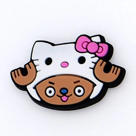 Miss Kitty - Strange face Kitty shoe charm BC