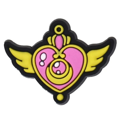 Flying heart shoe charm BC