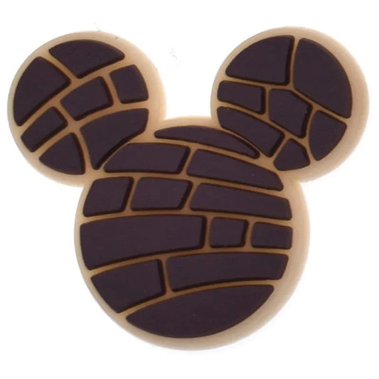 Mexican Mickey ears brown shoe charm BC