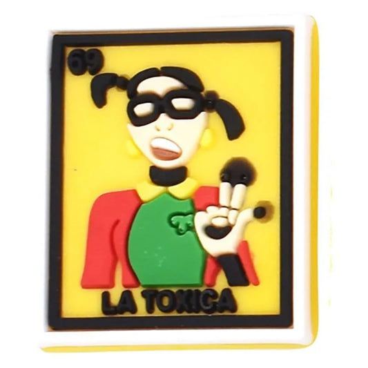 Loteria LA TOXICA shoe charm BC
