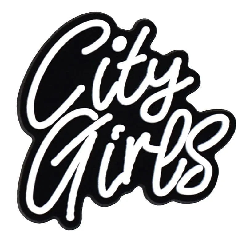 City Girls badge sign logo shoe charm BC