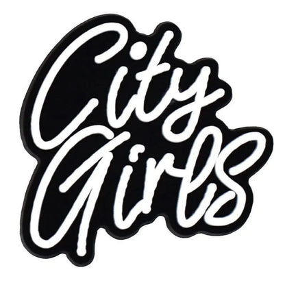 City Girls badge sign logo shoe charm BC