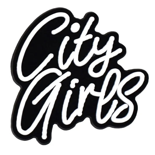 City Girls badge sign logo shoe charm BC