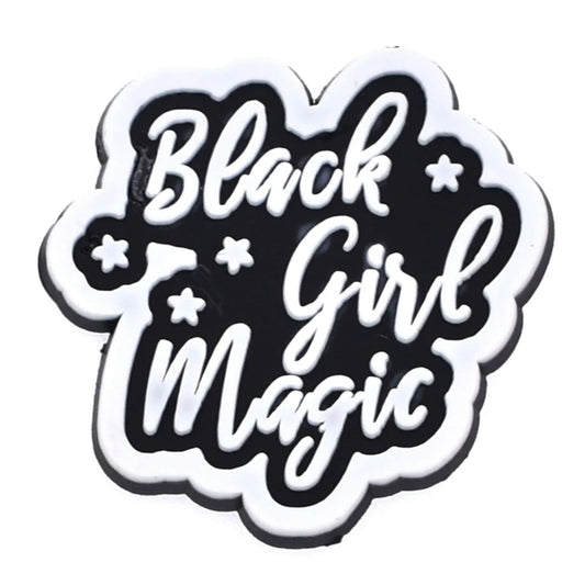 Black Girl Magic shoe charm BC