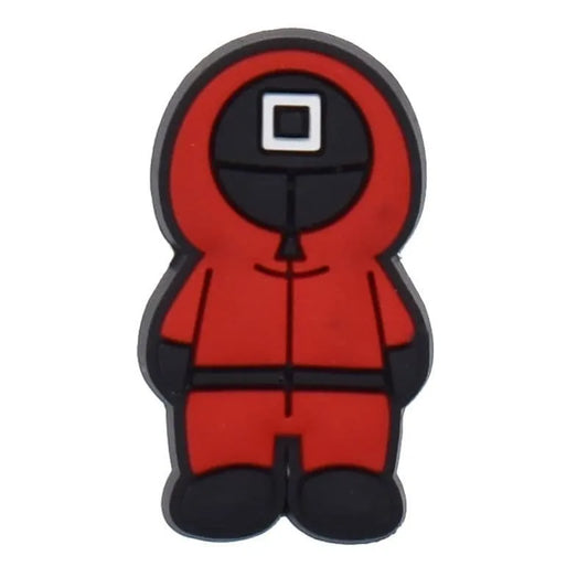 Soldier Square red shoe charm BC