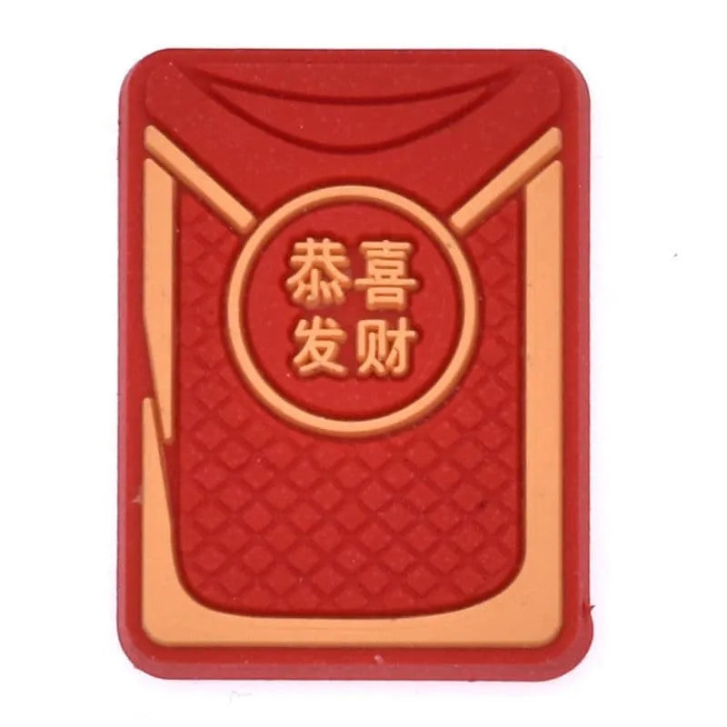 Chinese purse, Happy new year shoe charm BC