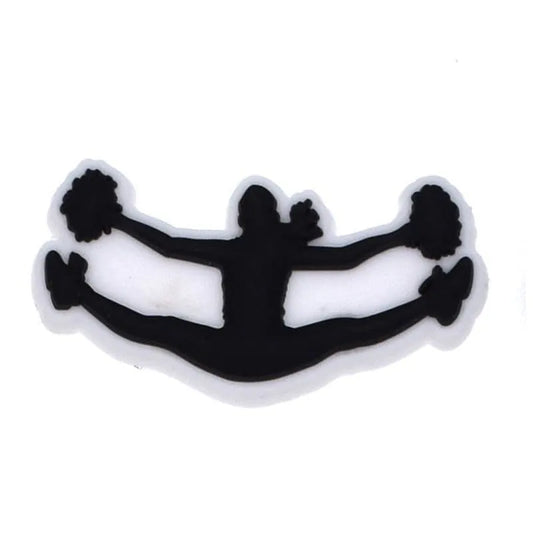 Megaphone cheer shoe charm BC