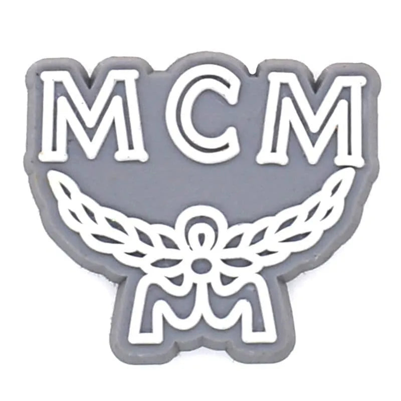 MCM fashion grey shoe charm BC