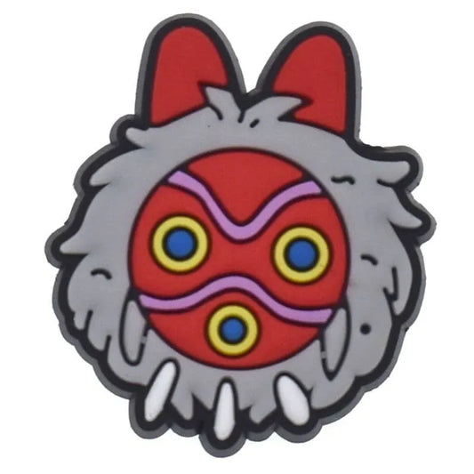Mask face shoe charm BC