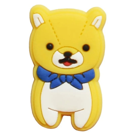 Blue collar puppy shoe charm BC