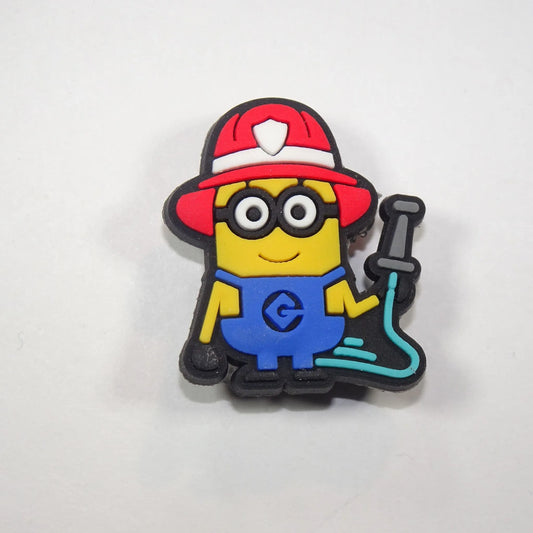 Fireman hosepipe Minions shoe charm BC