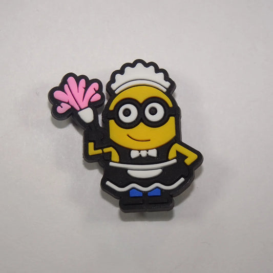 Featherduster Minions shoe charm BC