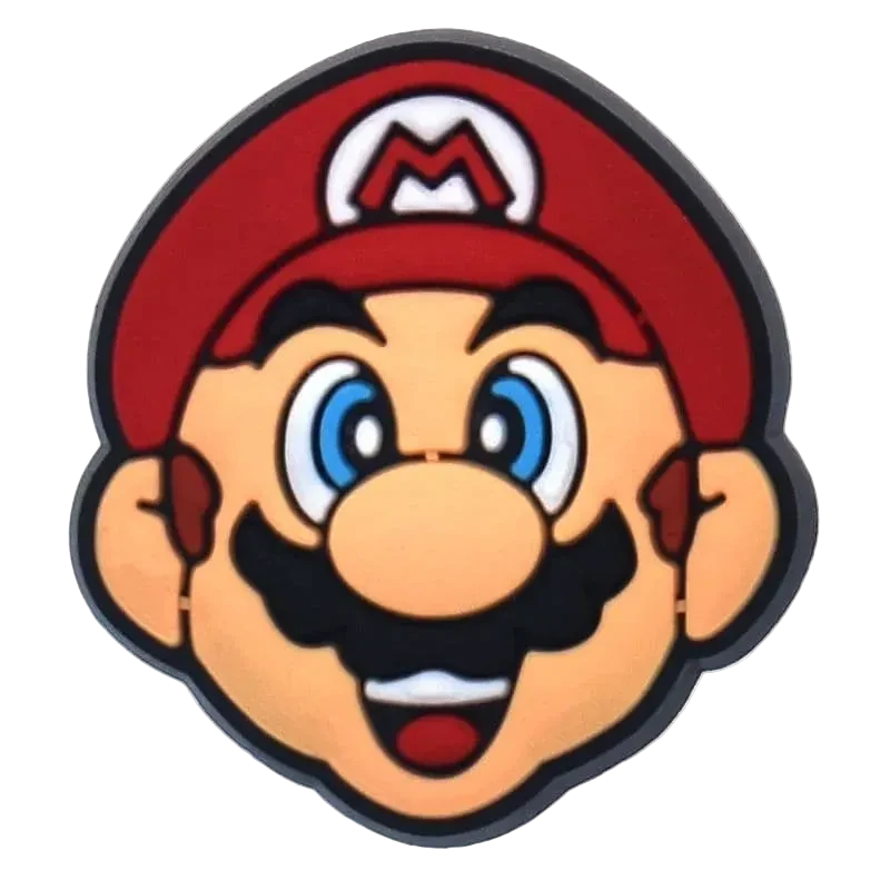 Super Mario smiling Face shoe charm BC