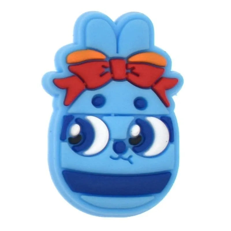Rabbit egg blue shoe charm BC