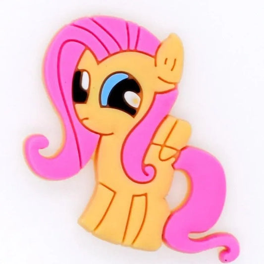 Creamy pink mane shoe charm BC