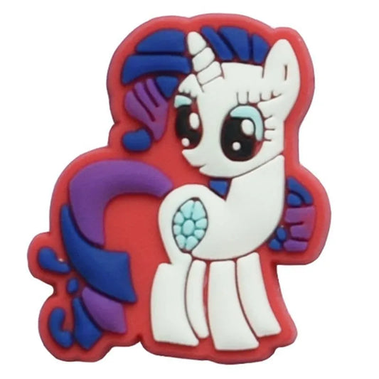 Diamond blue shoe charm BC