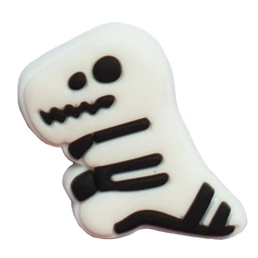 Dinosaur stripy one shoe charm BC
