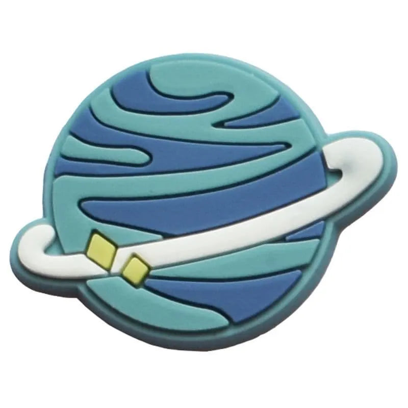 Cloudy Saturn shoe charm BC