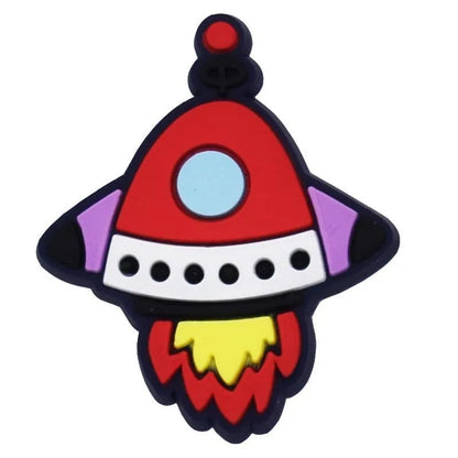 Rocket touchdown shoe charm BC