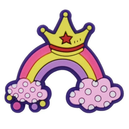 shoe charm - Rainbow crown 37-41