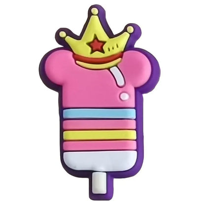 Pink lolly shoe charm BC