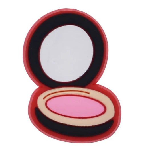 Powder mirror shoe charm BC