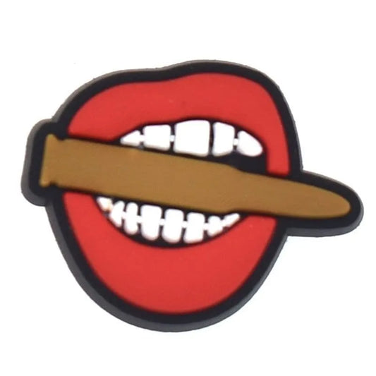 BITE THE BULLET lips shoe charm BC