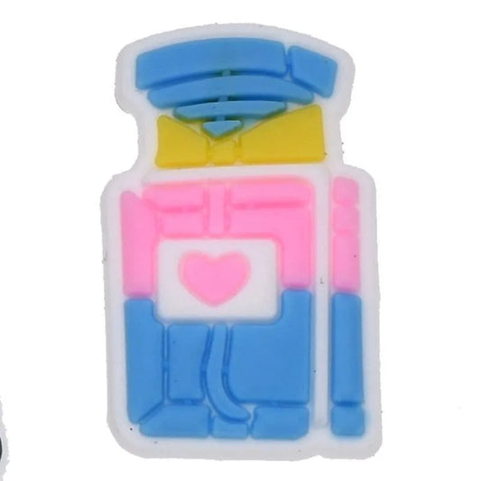Perfume bottle Cosmetics shoe charm BC