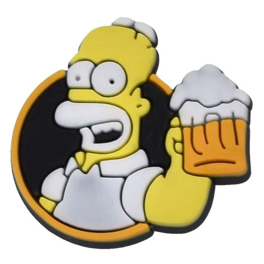 Homer's Beer Simpsons shoe charm BC