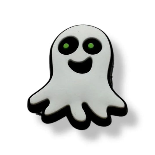 Ghostly Ghoul White shoe charm BC