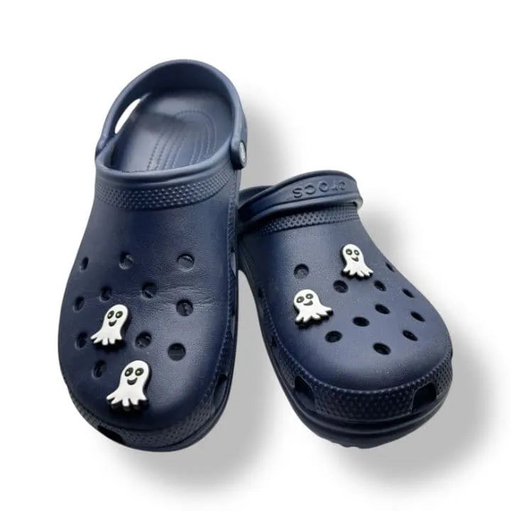 Ghostly Ghoul White shoe charm BC