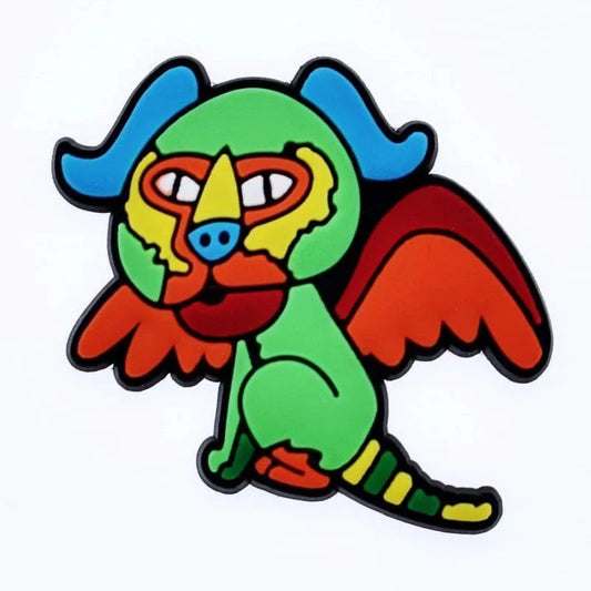 Shoe charms - Flying tiger dragon BC